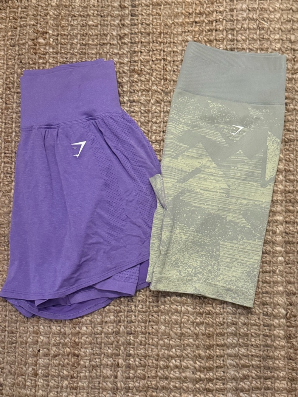 Gymshark Purple Girls' Athletic Shorts
